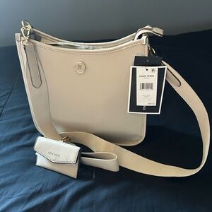 Nine West Beige Crossbody Bag